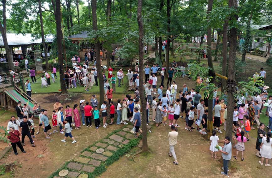 夏日乡村游园 点燃乡村振兴新活力