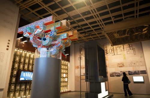 中国建筑科技馆古代建筑展厅焕新亮相