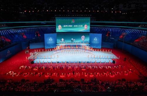 全国第十二届残运会暨第九届特奥会闭幕