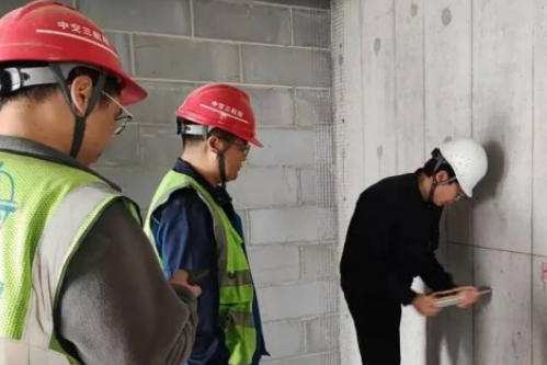 中交三航局承建的淄博火车站北广场福昇片区项目主体结构通过验收