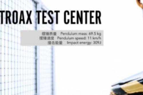 309J撞击硬核实测！瑞典工业防护专家TROAX图瓦斯研发铝型材安全围栏，尺寸材质灵活定制，一站式守护产线机器设备安全